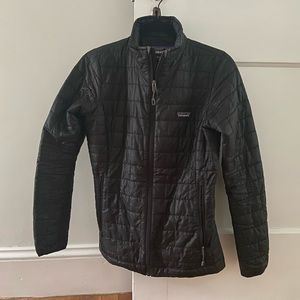 Patagonia Womens Black Nano Puff Jacket Size XS